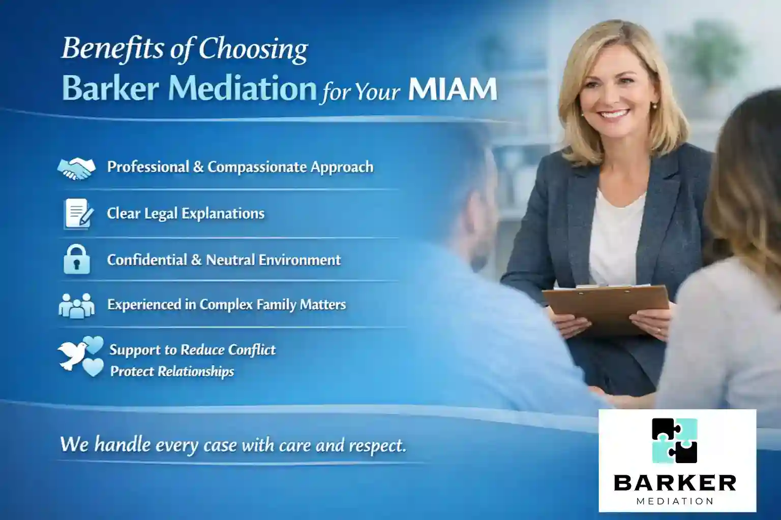 Benefits of Choosing Barker Mediation for Your MIAM Cambridge
